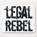 Legal Rebel mouse pad mousepads