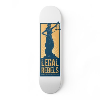 Legal Rebel Skateboard by LegalRebels