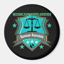Legal World's Greatest Summer Associate Fridge Magnets