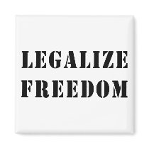 Legalize Freedom Refrigerator Magnets