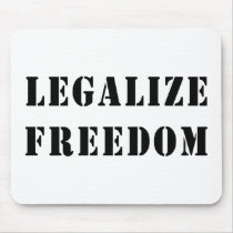 Legalize Freedom Mouse Mats
