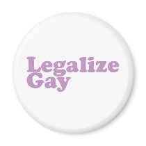 legalize gay lavender magnets