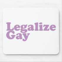 legalize gay lavender mousepads
