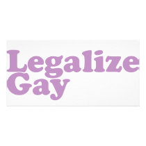 legalize gay lavender photo cards