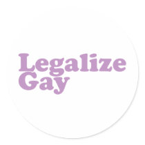 legalize gay lavender stickers