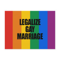 LEGALIZE GAY MARRIAGE postcards by gay_pride LEGALIZE GAY MARRIAGE postcards