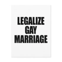 LEGALIZE GAY MARRIAGE postcards by gay_pride LEGALIZE GAY MARRIAGE postcards