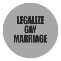 LEGALIZE GAY MARRIAGE stickers by gayshirts LEGALIZE GAY MARRIAGE stickers