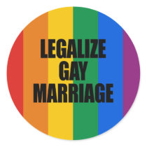 LEGALIZE GAY MARRIAGE stickers by gay_pride LEGALIZE GAY MARRIAGE stickers