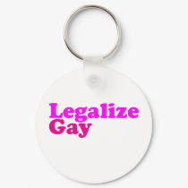 legalize gay pink magenta keychains