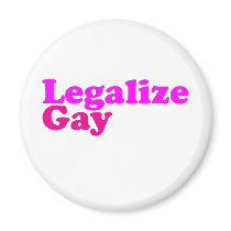 legalize gay pink magenta magnets