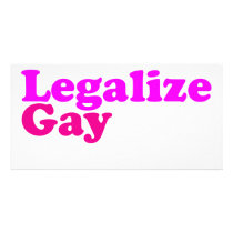 legalize gay pink magenta photo cards