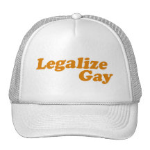 Legalize Gay Trucker Hats