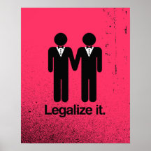 LEGALIZE GAY WEDDINGS PRINT