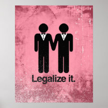 LEGALIZE GAY WEDDINGS PRINT