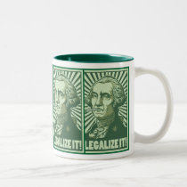Legalize It George Washington Mug