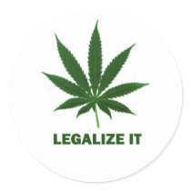 Legalize It stickers by bartstshirts Legalize It stickers
