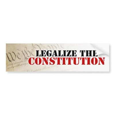 legalize the constitution