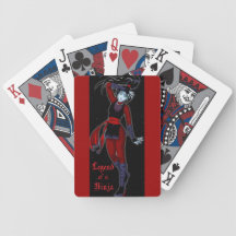 Legend of a Ninja Playing Cards