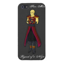 Legend of a Ninja San-Merin black iPhone 5 Case