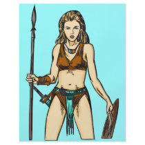 Legend Of Amazon Women Flyer Design