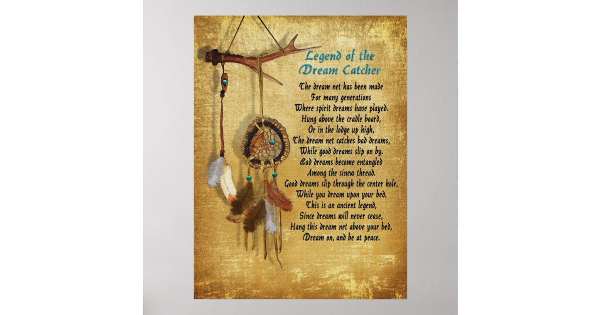 Legend of the Dream-catcher Poster | Zazzle
