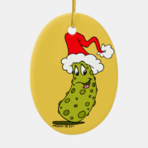Legend of the Pickle Christmas Ornament