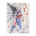 Legend Of The Three Moons Gothic Postcard
