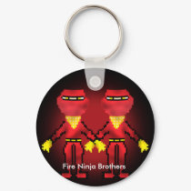 Legend of the Twilight Ninja Fire Ninja Brothers keychains by SunriseKingdom Legend of the Twilight Ninja Fire Ninja Brothers keychains