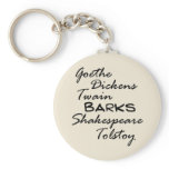Legendary Authors keychains