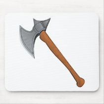 Legendary battle axe mouse pads