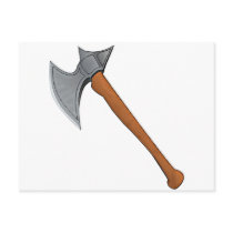 Legendary battle axe postcards