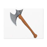 Legendary battle axe postcards