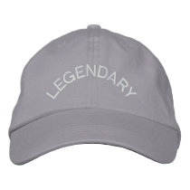 Legendary Embroidered Hat embroidered hats