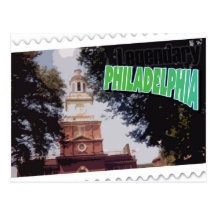 Legendary Philadelphia, Pa., postcard