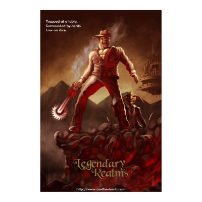 Legendary Realms - Cover Poster by onthelamb