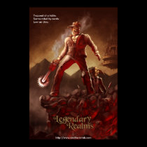 Legendary Realms - Cover Poster posters