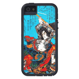 Legendary Suikoden Hero Warrior Jo Kuniyoshi art iPhone 5 Case