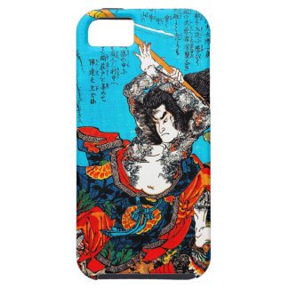 Legendary Suikoden Hero Warrior Jo Kuniyoshi art iPhone 5 Cover