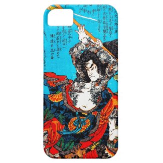 Legendary Suikoden Hero Warrior Jo Kuniyoshi art iPhone 5/5S Covers