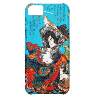 Legendary Suikoden Hero Warrior Jo Kuniyoshi art iPhone 5C Cases