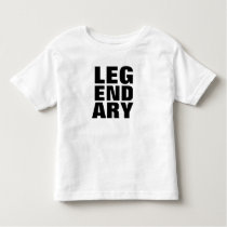 tee, toddler, cotton, soft, preschool, birthday, children, legendary, T-shirt/trøje med brugerdefineret grafisk design