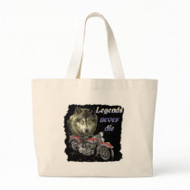 legends never die tote bag
