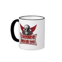 Legends Never Die Mug