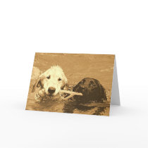 Leggoooo Greeting Card