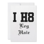 leghair custom invitation