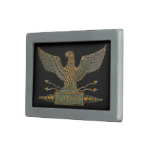 Legion Eagle Dark Copper Buckle Rectangular Belt Buckle