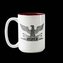 Legion Eagle mugs by ouroboroso Legion Eagle mugs