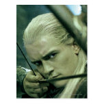 Legolas Drawing Bow Postcard