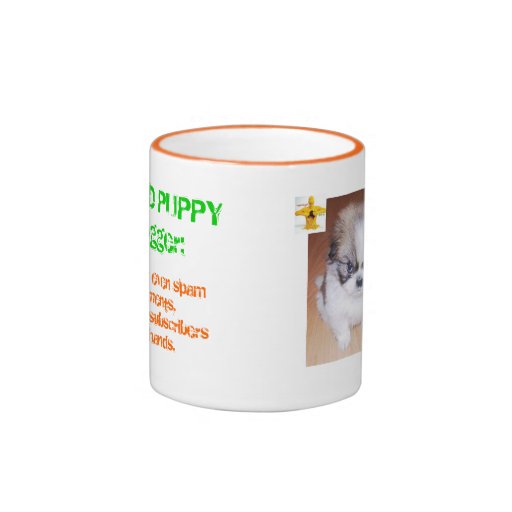 LegosnEggos STUPID PUPPY Blogger Mug